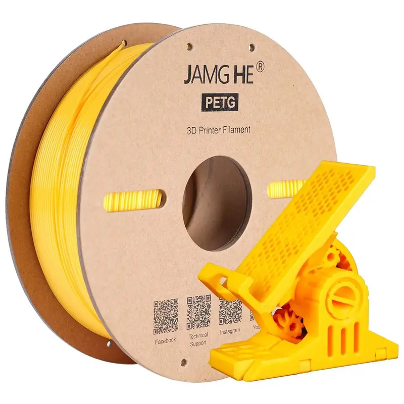 3D-Druckerfilament Jamghe PETG gelb, 1,75 mm 1 kg