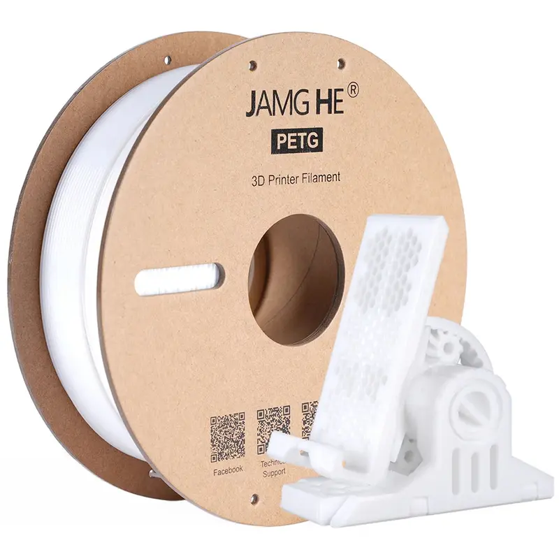 3D-Druckerfilament Jamghe PETG weiß, 1,75 mm 1 kg