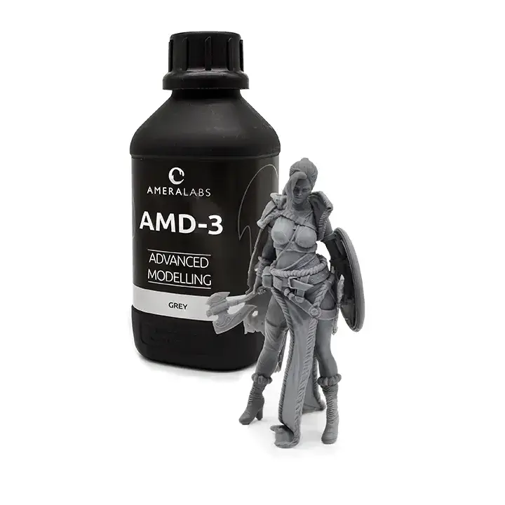3D-Druckerharz Ameralabs AMD-3 grau 5000 ml