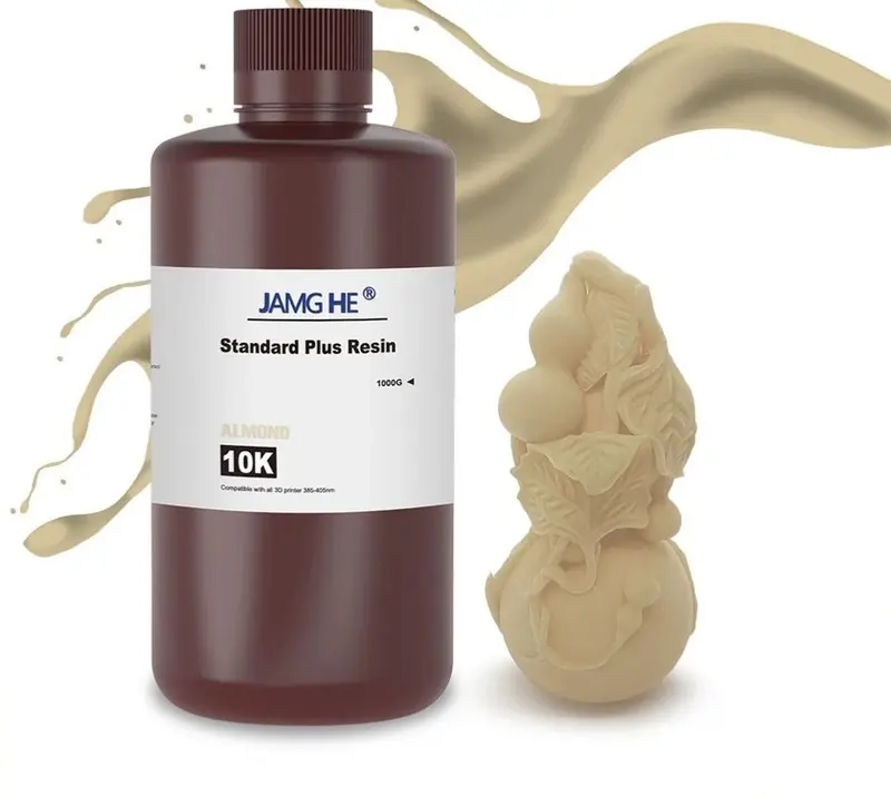 3D-Druckerharz JAMGHE Standard Plus mandelfarben 1 kg