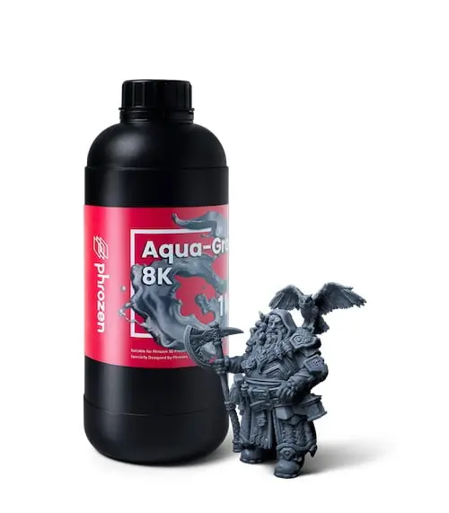 3D-Druckerharz Phrozen Aqua 8K grau 1 kg