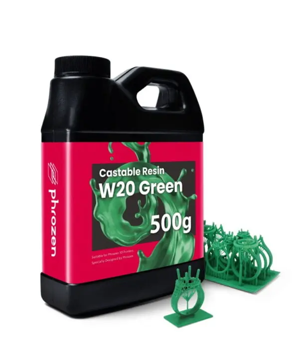 3D-Druckerharz Phrozen gießbar W20 grün 500 g