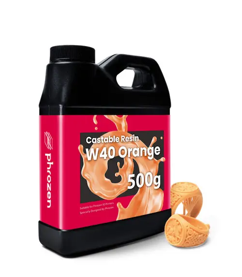 3D-Druckerharz Phrozen gießbar W40 orange 500 g