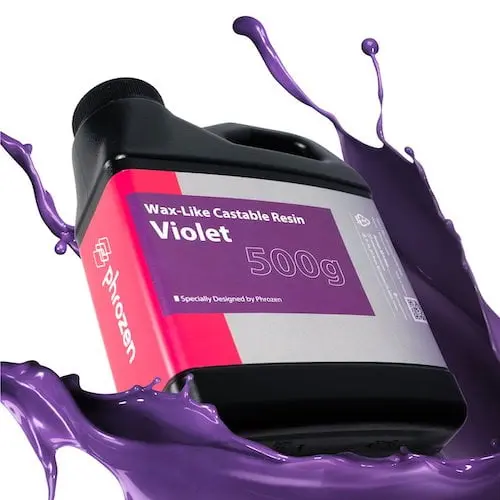 3D-Druckerharz Phrozen Wax like gießbar Jewelry violett 500 g