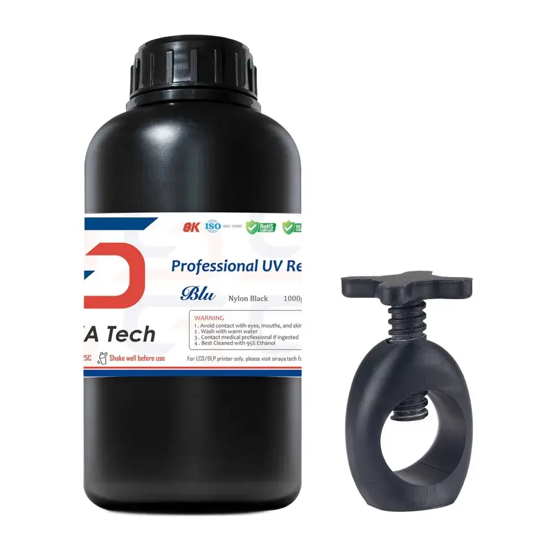 3D-Druckerharz Siraya Blu Nylon schwarz 1 kg