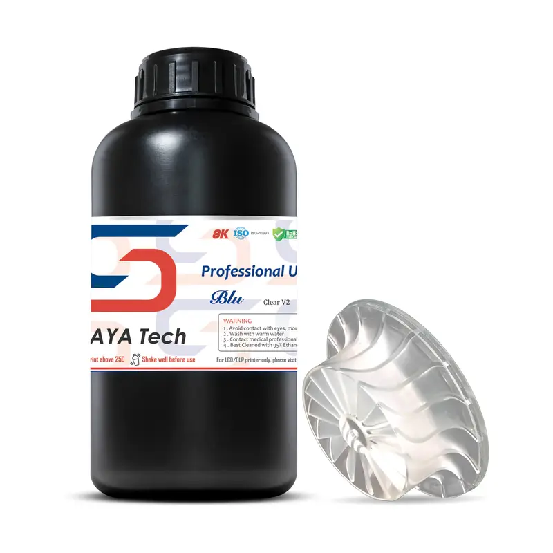 3D-Druckerharz Siraya Blu transparent V2 1 kg