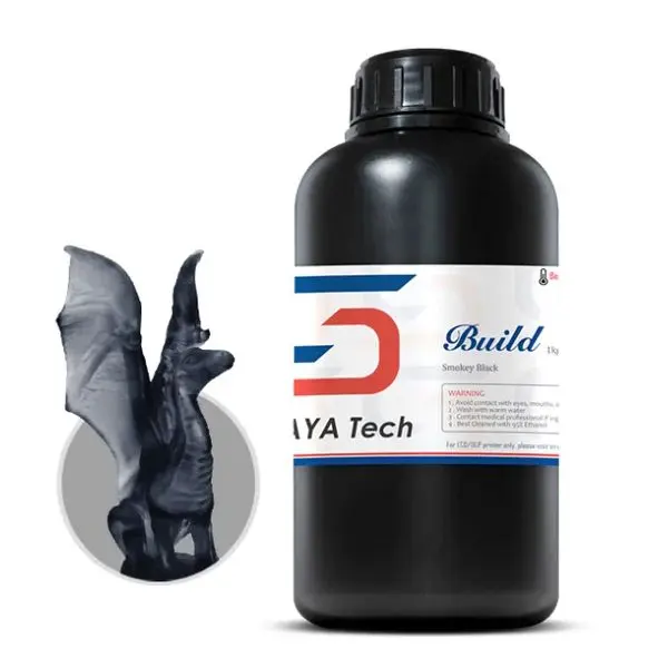3D-Druckerharz Siraya Build Smoky schwarz 1 kg