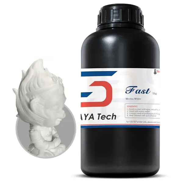 3D-Druckerharz Siraya schnell Mecha weiß 1 kg