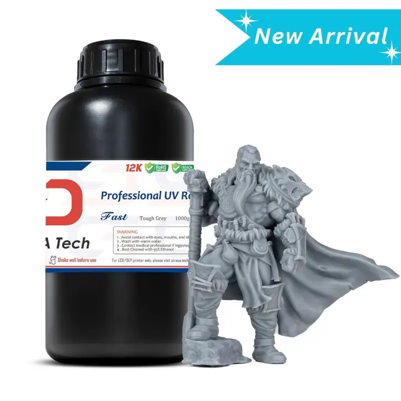 3D-Druckerharz Siraya schnell - robust grau 1 kg