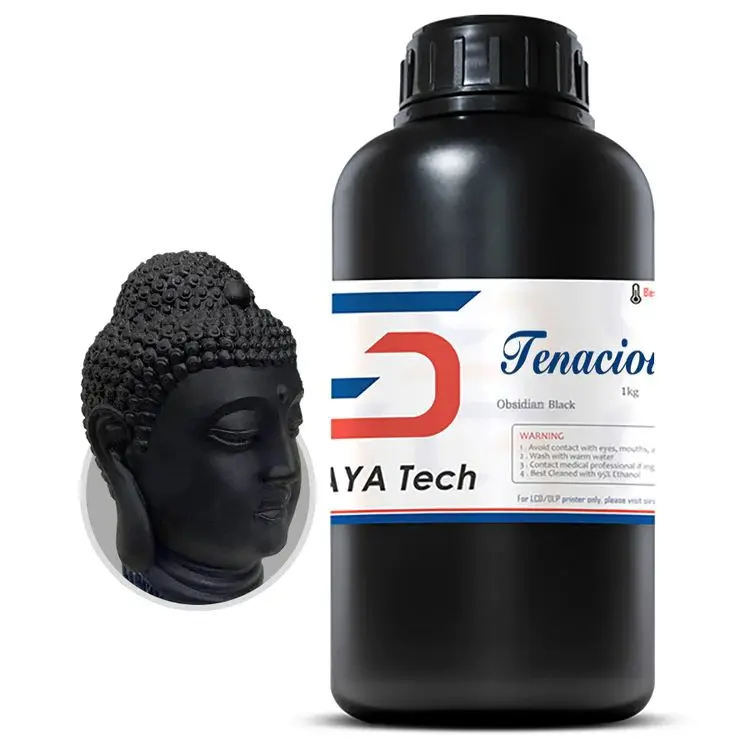 3D-Druckerharz Siraya Tenacious Obsidian schwarz 1 kg