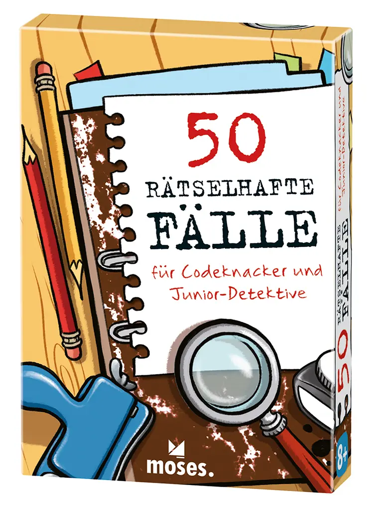 50 rätselhafte Fälle für Codeknacker und Junior-Detektive