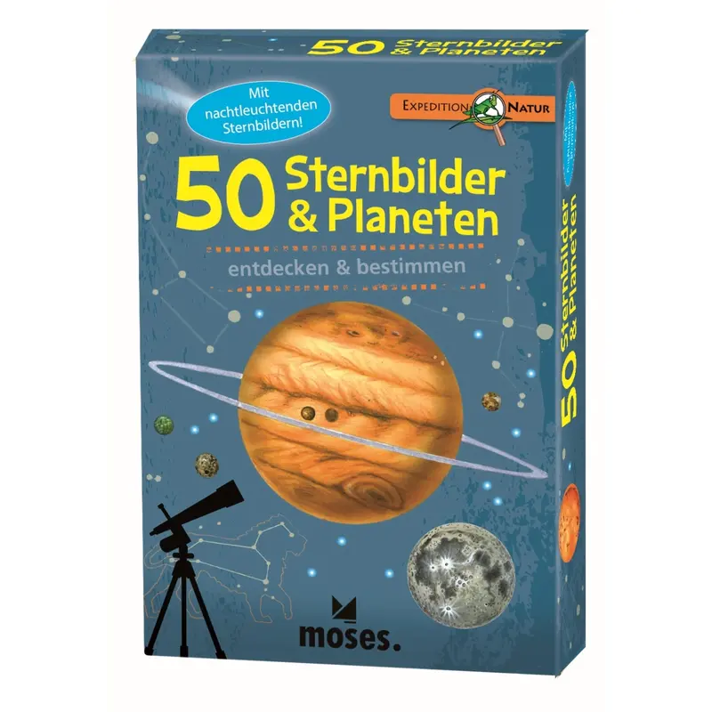 50 Sternbilder und Planeten