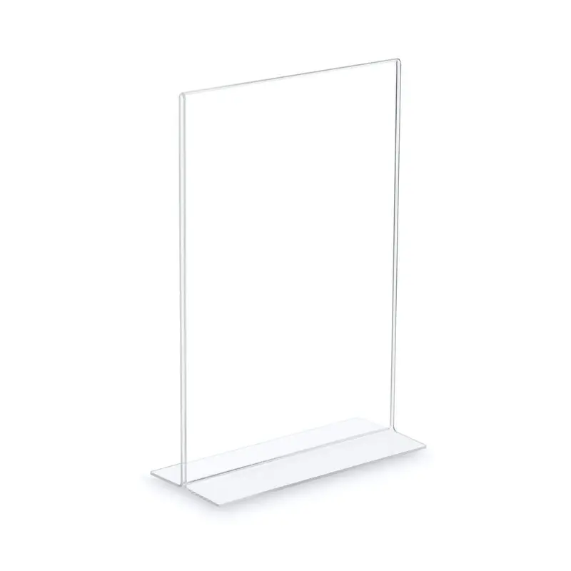 Acryl-Tischaufsteller Crystal A6 für Flyer und Informationen