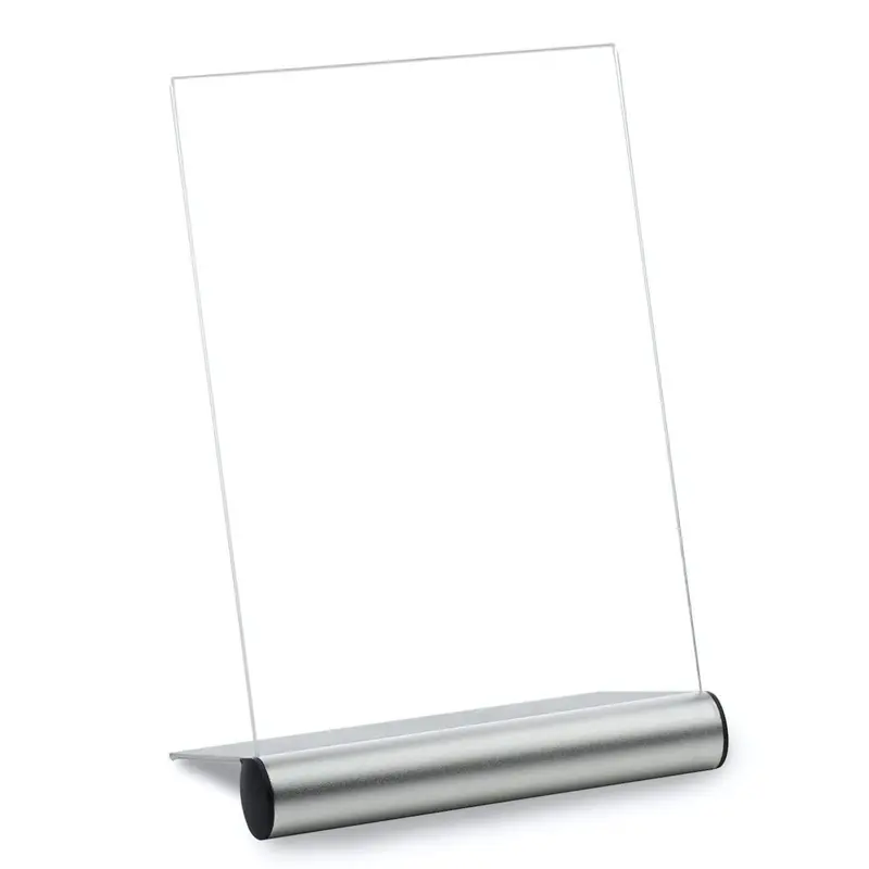 Acryl-Tischaufsteller Platinum A4 für Flyer und Informationen