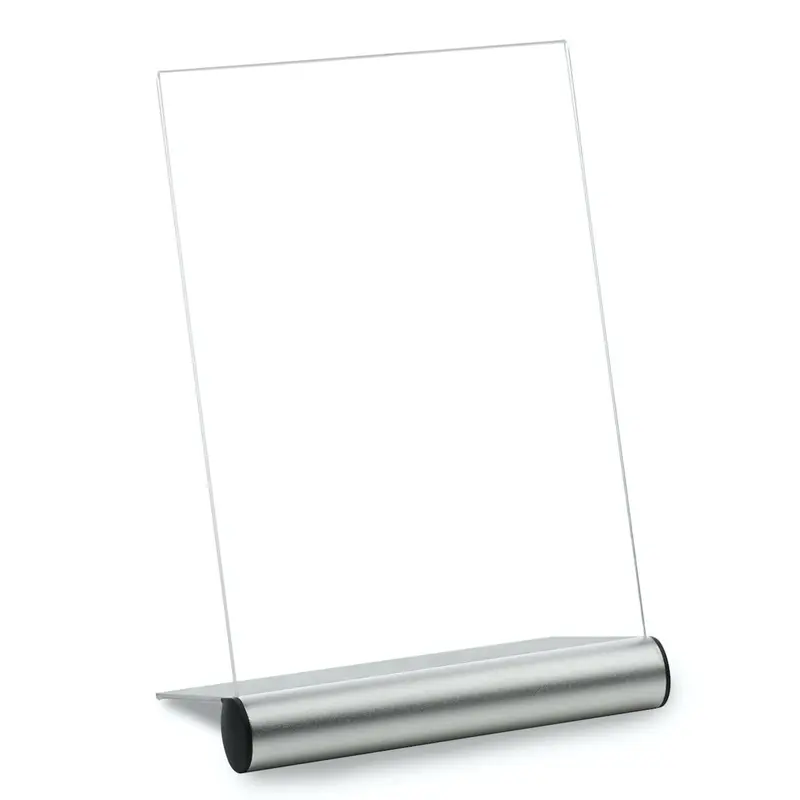 Acryl-Tischaufsteller Platinum A4 für Flyer und Informationen