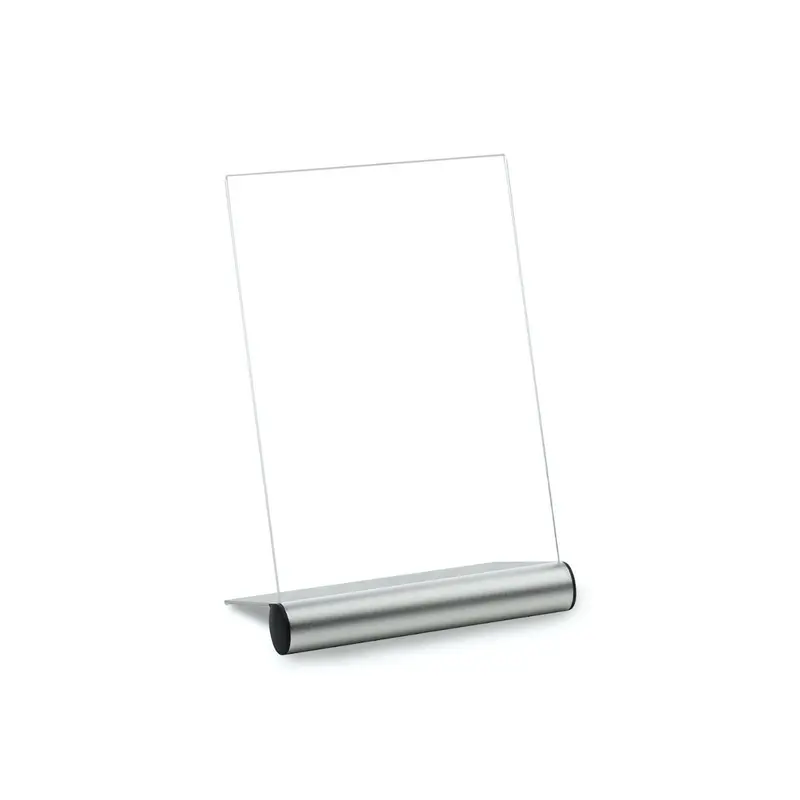 Acryl-Tischaufsteller Platinum A5 für Flyer und Informationen