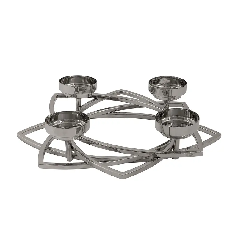 Adventskranz – Multifunktionales Design, Runde Form, Glanzoptik - Zappora | Fink Living