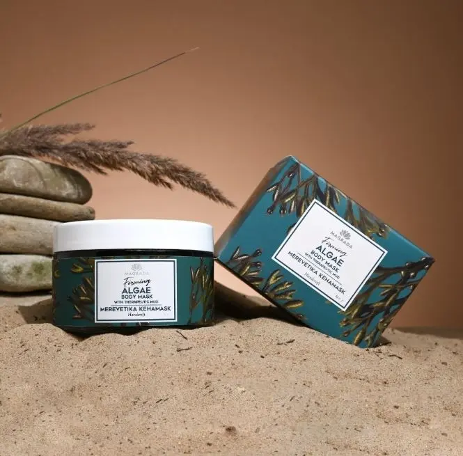 Algen Body Mask mit therapeutischem Schlamm