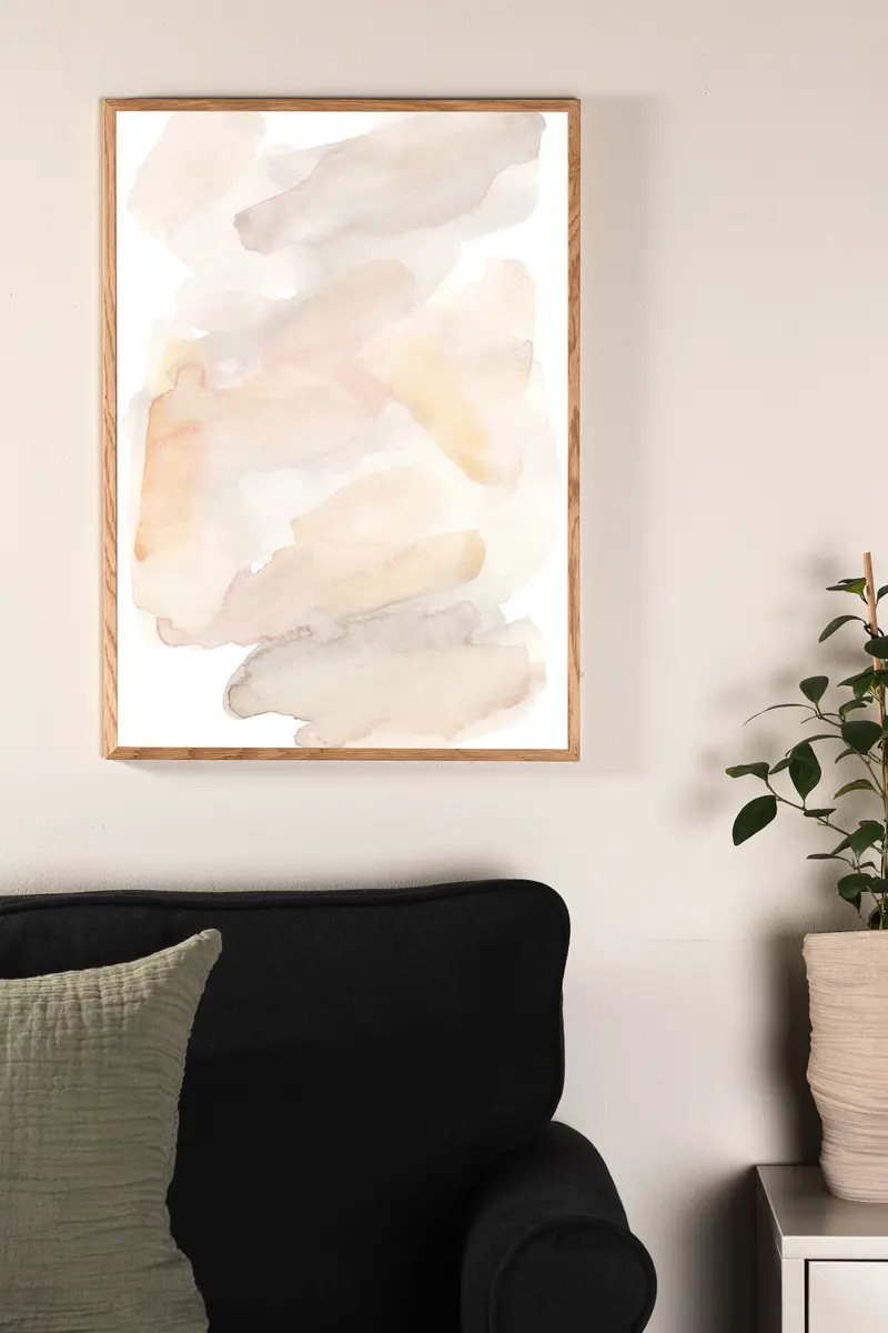 Aquarell Poster Wanddekoration