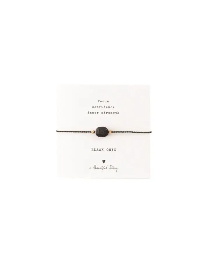 Armband Black Onyx I Gold