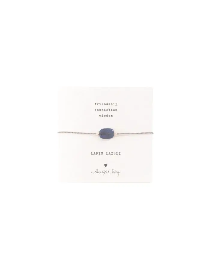 Armband Lapis Lazuli I Silber