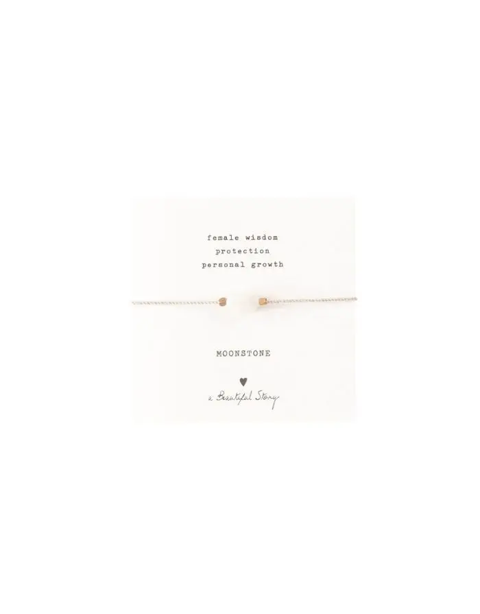 Armband Moonstone I Gold