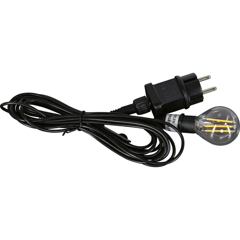 Außenkabel-Set mit LED Leuchtmittel für WS - Sterne