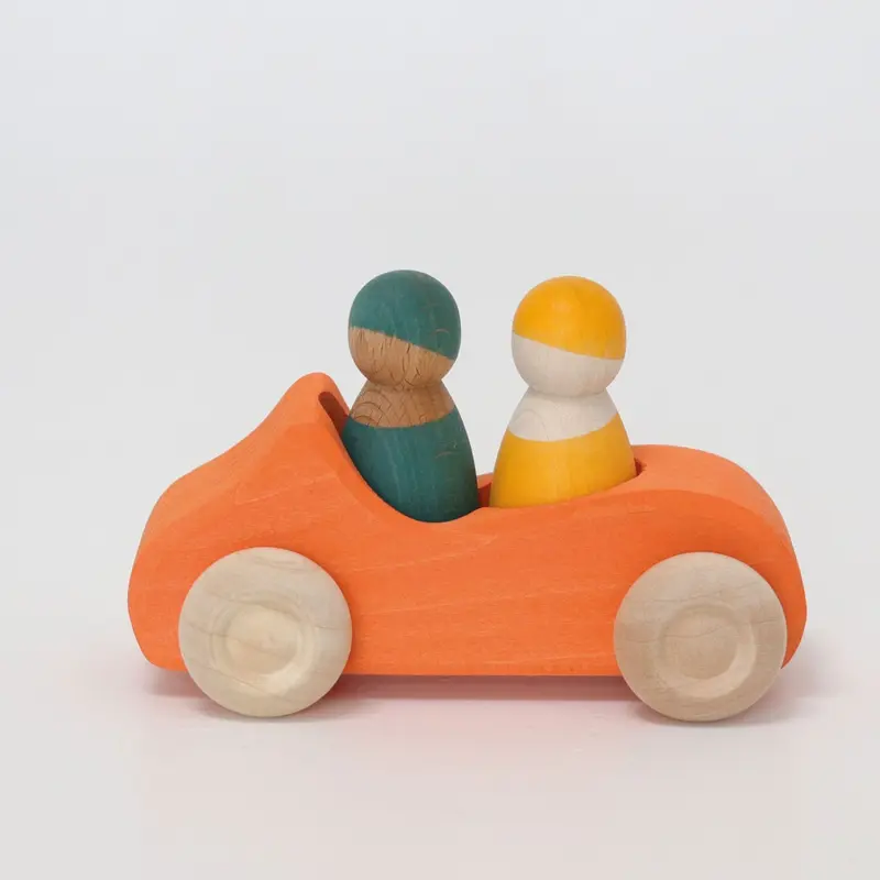 Auto "Großes Cabrio" orange