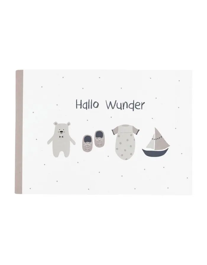 Babybuch Hallo Wunder I Rose