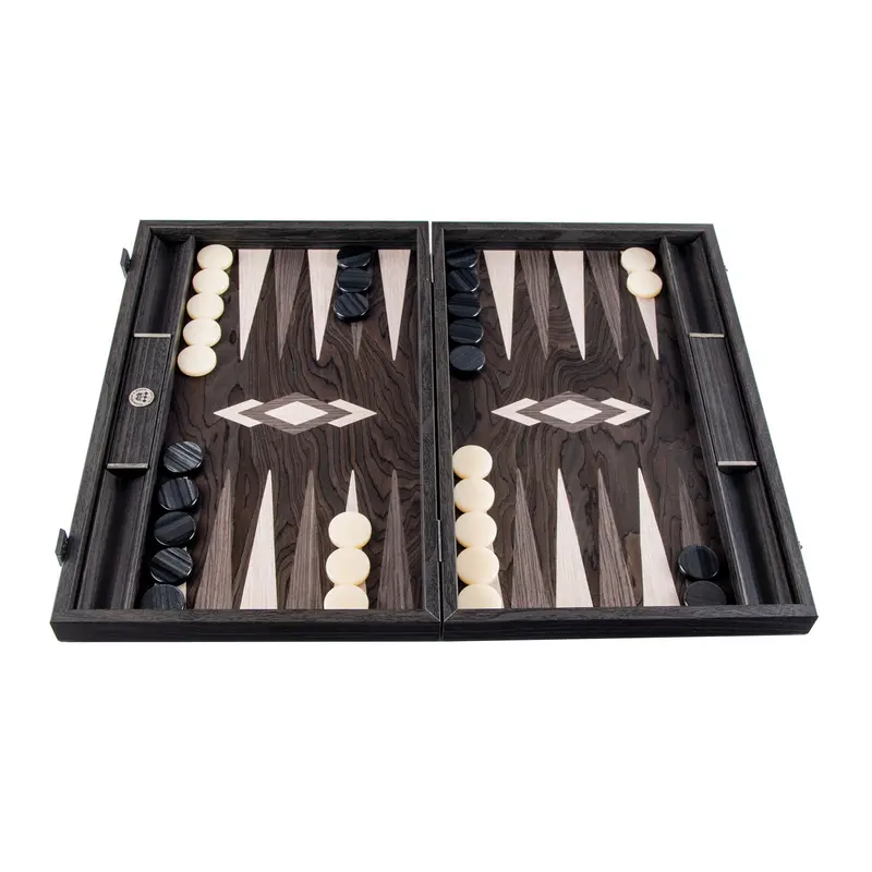 Backgammon Ebenholz-Intarsie (groß)