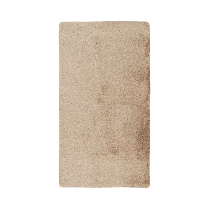 Badematte – Weiches Garn, Flauschige Oberfläche, Beiger Farbton, 50 x 90 cm - Rabbit 425 | Kayoom