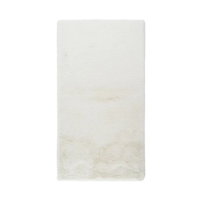 Badematte – Weiches Garn, Flauschige Oberfläche, Weißer Farbton, 50 x 90 cm - Rabbit 625 | Kayoom