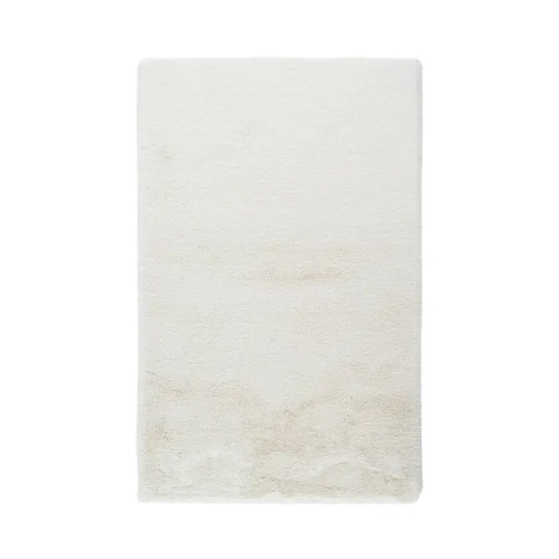 Badematte – Weiches Garn, Flauschige Oberfläche, Weißer Farbton, 65 x 100 cm - Rabbit 625 | Kayoom