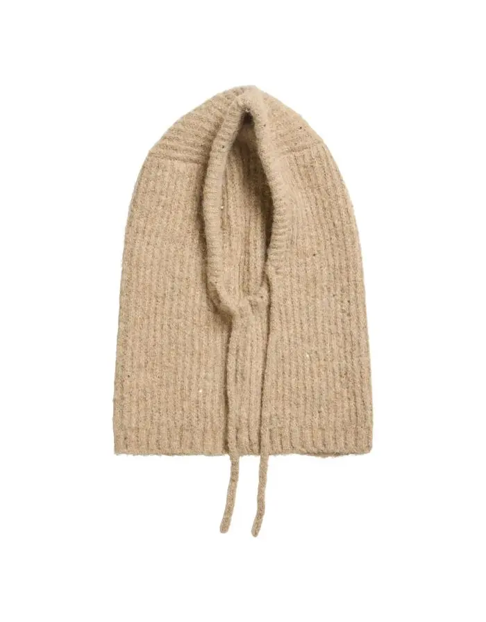 Balaclava Vikenzia Knit I Natural Melange