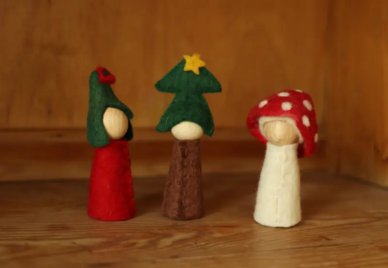 Bauspiel Blumenkinder 'Winter'