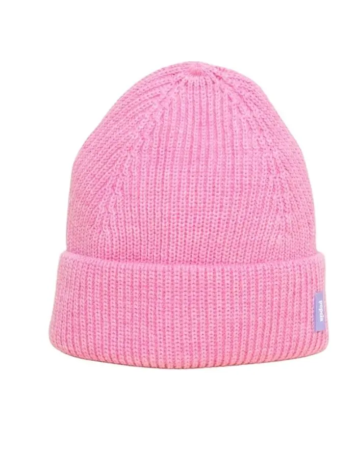 Beanie aus Merinowolle I Pink