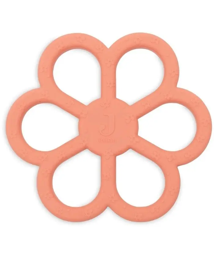 Beißring Flower I Coral Rose