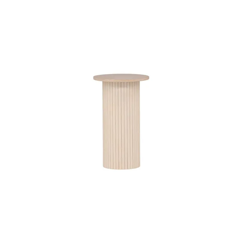 Beistelltisch Bianca Ø40cm - Kalkweiß