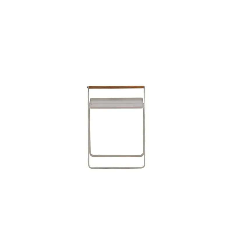 Beistelltisch Clarin 43cm aus Metall - Beige