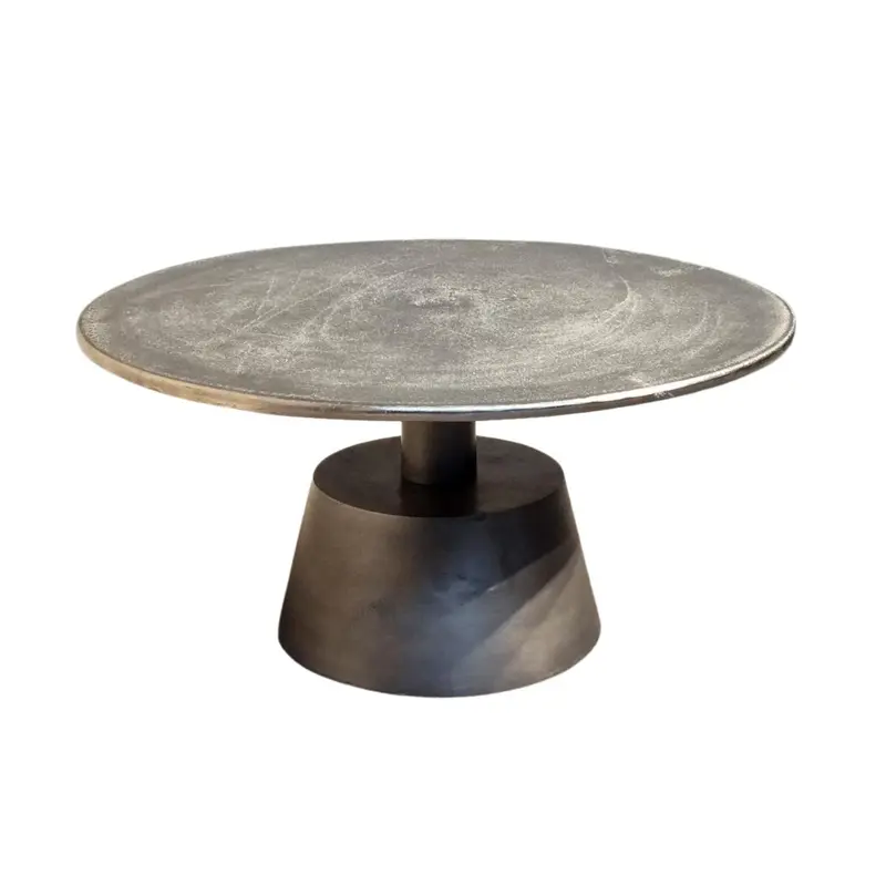 Beistelltisch Kian aus Aluminium - Silber