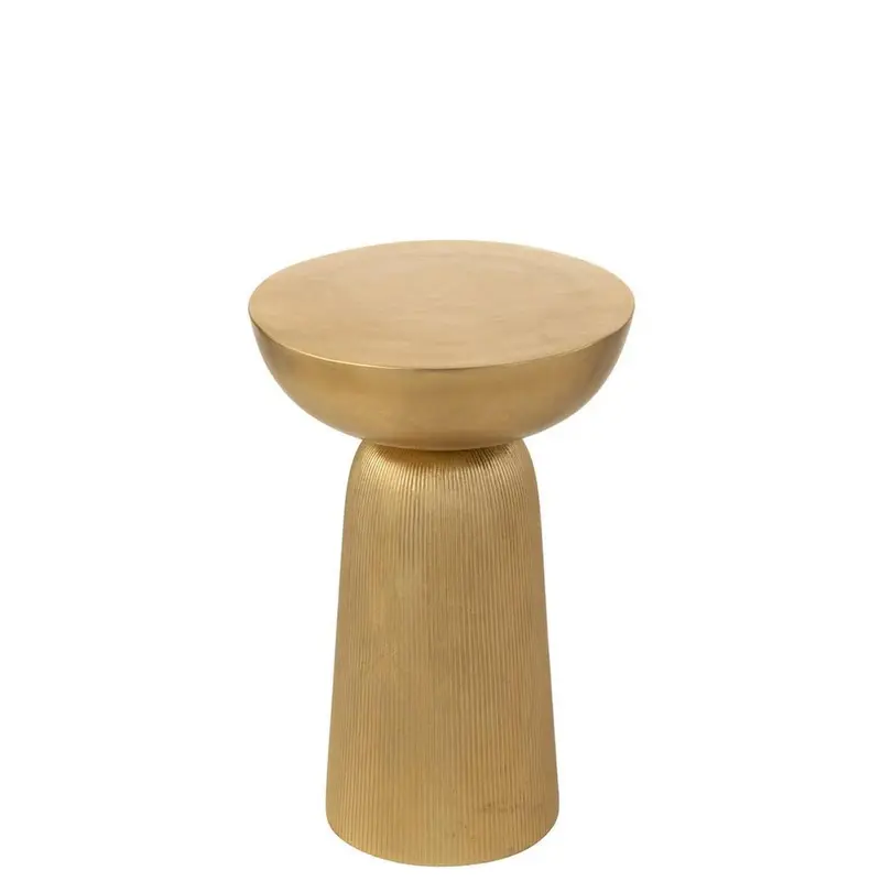 Beistelltisch Louane aus Aluminium Ø36cm - Gold