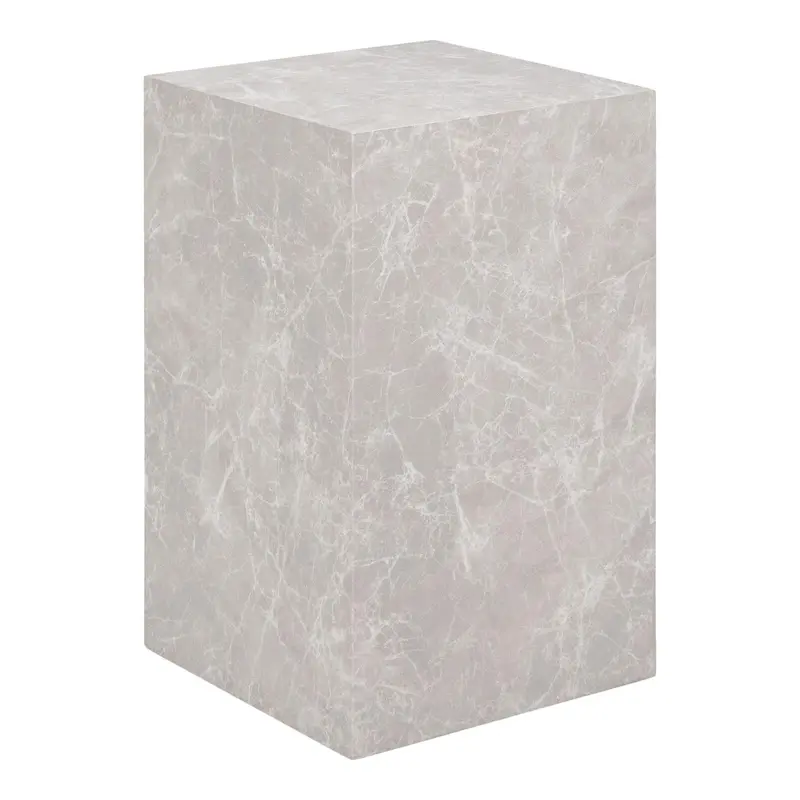 Beistelltisch Prag in Marmoroptik 30*30cm - Beige