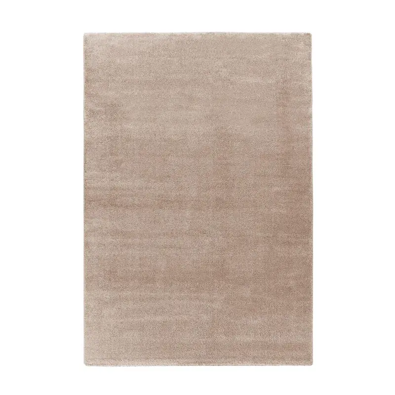Beistelltisch – Taupe Farbe, Kurzflor Material, Weiche Haptik, 230 cm - Nila 125 | Kayoom
