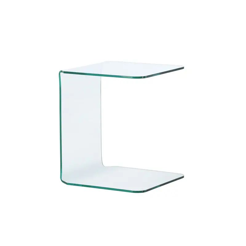 Beistelltisch Telemark 45x45cm - Glasweiß