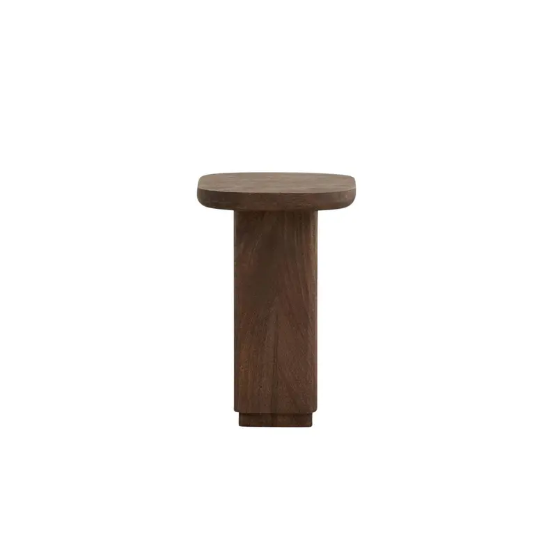 Beistelltisch TOKE aus Mangoholz - Dunkelbraun