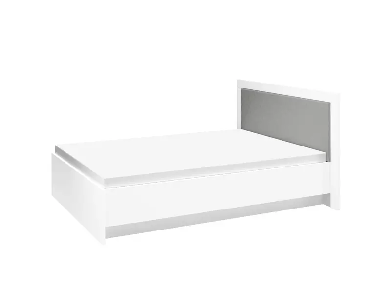 Bett – LAHTI 16 – Elegantes Design mit praktischem Stauraum Ohne Matratze