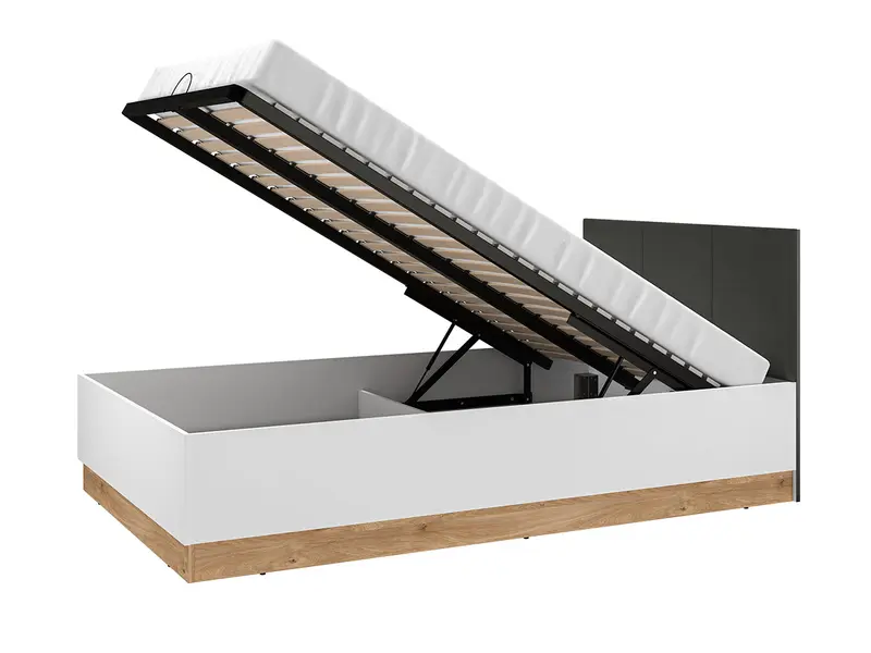 Bett – TORINO 1201 – Modernes Bett mit Stauraum