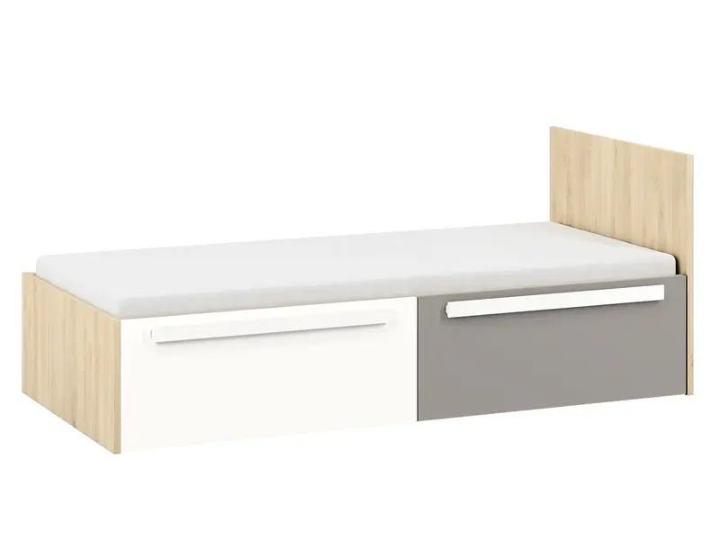 Bettgestell – DROP 1702 – Modernes Jugendbett mit Stauraum