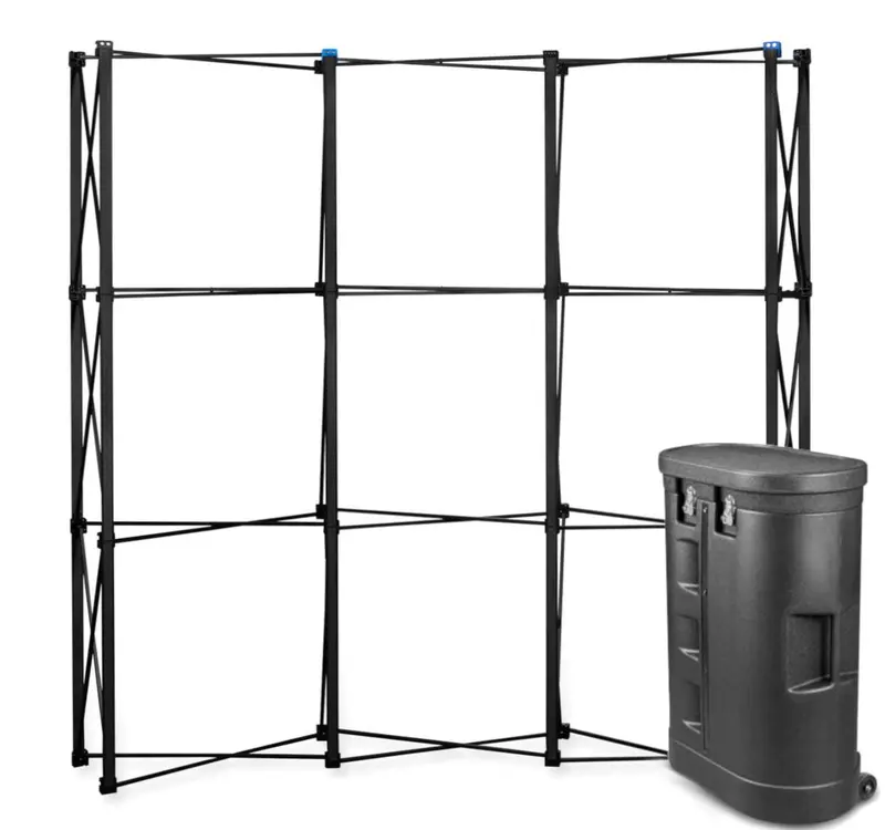 Black Pro Magnetic Pop-Up 3 x 3 gebogen im Thekenkoffer