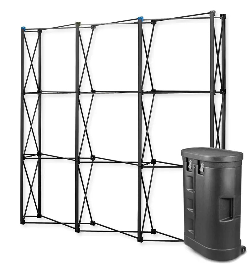 Black Pro Magnetic Pop-Up 3 x 3 gerade im Thekenkoffer